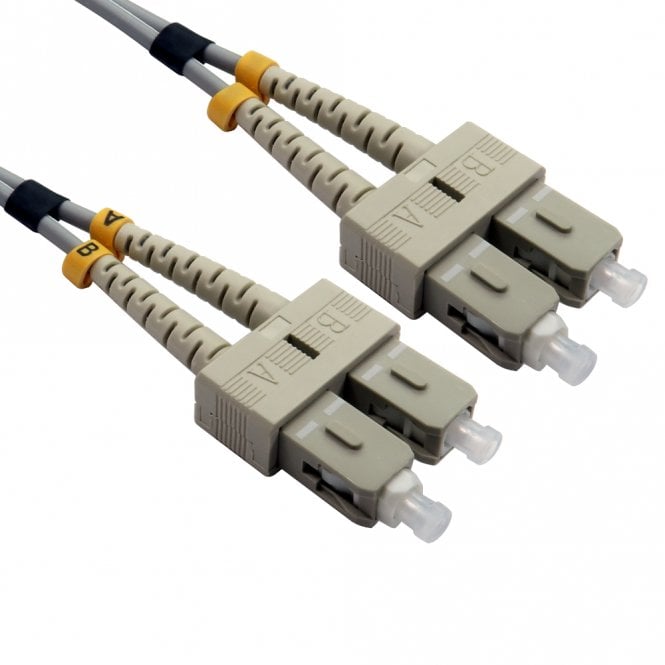 SC Fibre Patch Cable – SC–SC, SC-LC, SC-ST & SC-FC Options