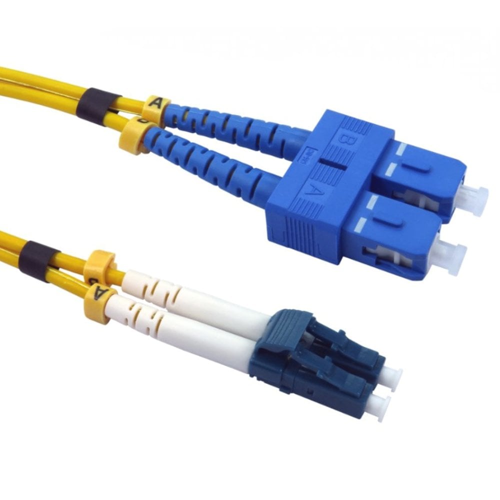 LC Fibre Patch Cable – LC–LC, LC–SC, LC–ST & LC–FC Options