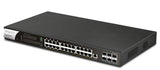 DrayTek VigorSwitch PQ2300xb 24-Port 2.5GbE PoE++ Managed Switch with 10Gb SFP+