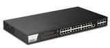 DrayTek VigorSwitch PQ2300xb 24-Port 2.5GbE PoE++ Managed Switch with 10Gb SFP+