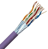 Data Cable Category 6 4 Pairs FTP LSZH - Purple 305m