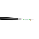 Cat5e Armoured Cable – Sold Per Metre (Black PE)