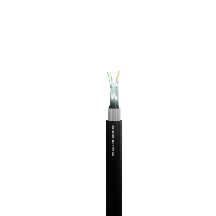 Cat6a U/FTP SWA External Cable – Black PE – Cut to Length