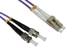 LC - ST Multimode OM4 Fibre Optic Cables