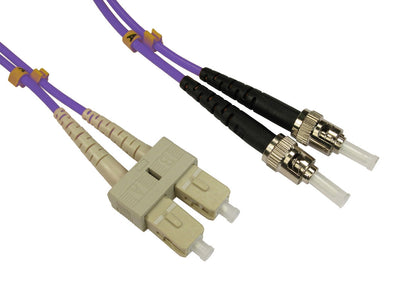 ST - SC Multimode OM4 Fibre Optic Cables