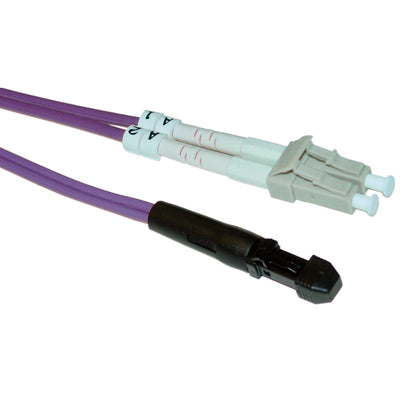 MTRJ-LC Multimode OM4 Fibre Optic Cables