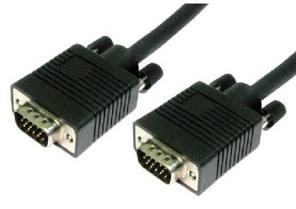 Standard SVGA Monitor Extension Black Cable HD15 M - HD15 M