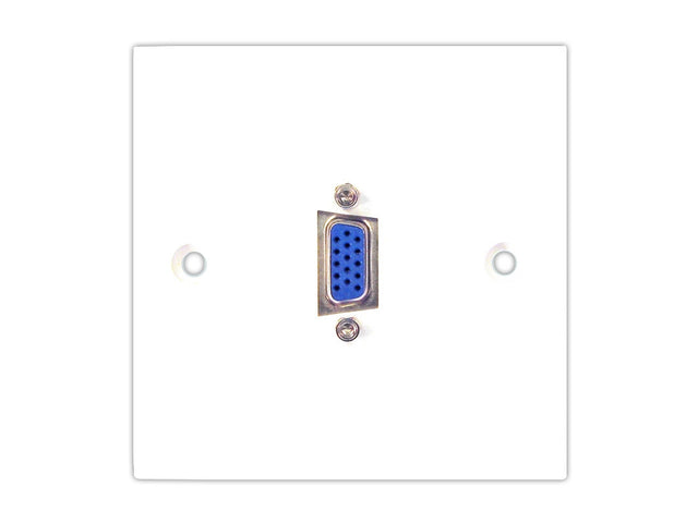 VGA wall plate
