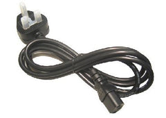 UK 5A Mains Power Cable IEC C13