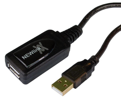 USB 2.0 Active Repeater A male A female boosted cable