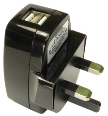 UK Mains to USB Charger 2.1 Amp
