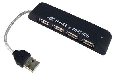 4 Port USB 2.0 Hub with Cable