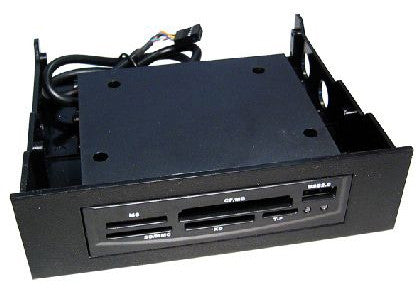 USB2 Multi 3.5/5.25 Internal Bay 52 In 1 Card Reader - Black