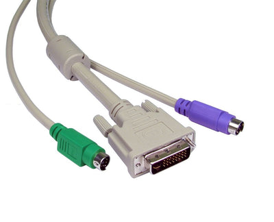 DVI + PS/2 KVM Cable