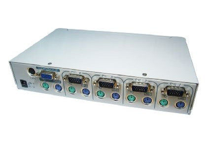 KVM Switch 1 - 4 port KVM with On Screen Display Code
