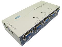KVM 1-4 With Audio Functions and Cables