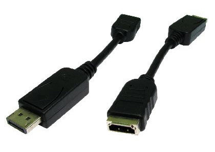 Display Port Male - Hdmi Female Adaptor with Cable