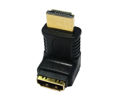 HDMI right angled male to female adaptor 270 Degree
