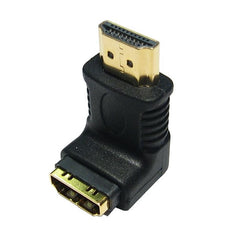 Hdmi right angled male to female adaptor 90 Degree