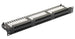 24 Port 1U Black Excel Cat5e RJ45 UTP Right Angle Patch Panel