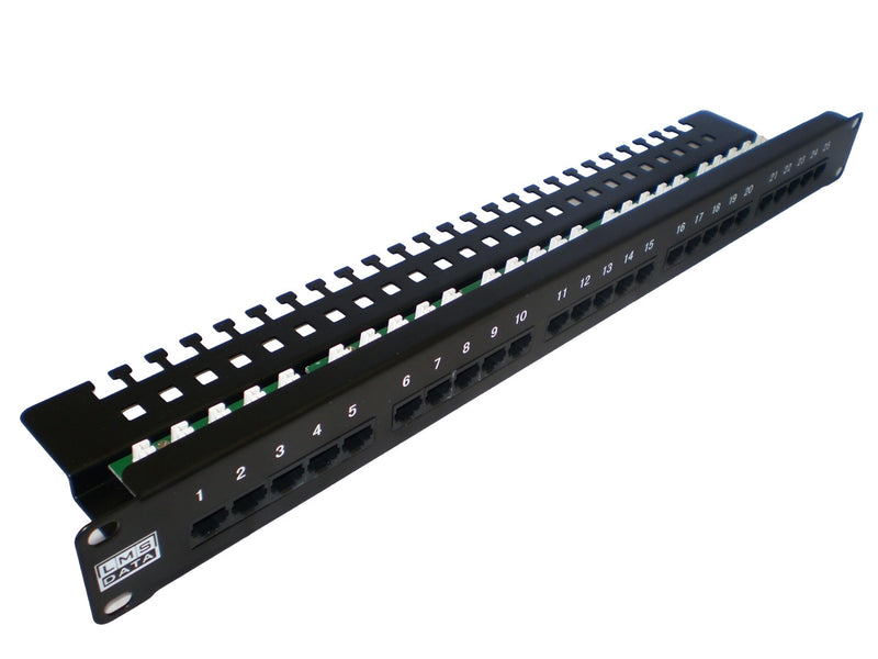 LMS Data - UTP Telephone Panel - 25 Port Krone IDC