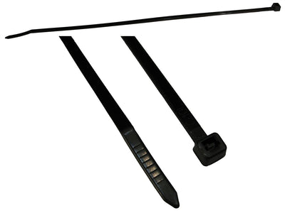 black nylon cable ties 4,8 x 300mm (pk 100)