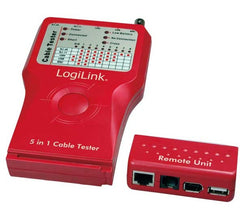 Remote Multi-Cable Tester RJ45 / RJ11 / BNC / USB