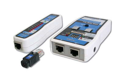 Pro Network Cable Tester With 25 Remote ID Modules