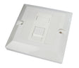 Cat 6 Single port Faceplate + module + blanks