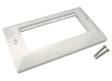 Faceplate dual gang to take upto 4 modules