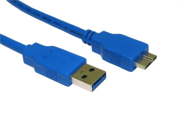 USB 3.0 AM - 10 pin Micro B Cables 2 Mtr