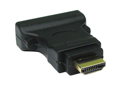 DVI-D Dual Link F - HDMI M Black adaptor