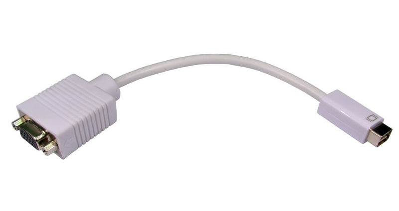0.2mtr Mini DVI m - VGA f stubb Cable