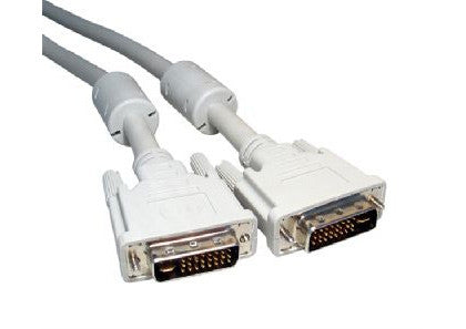 DVI-I Dual Link M - M Monitor Cable Beige