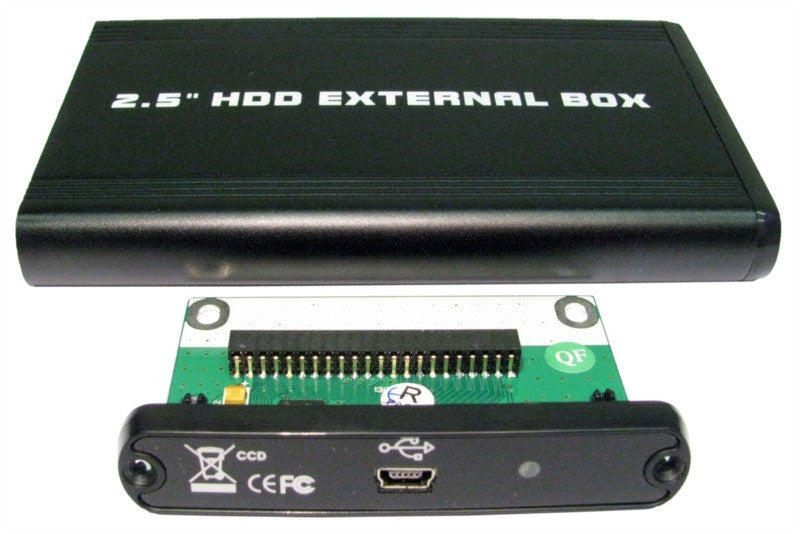 2.5" Usb 2.0 Ide External Hdd Enclosure Black